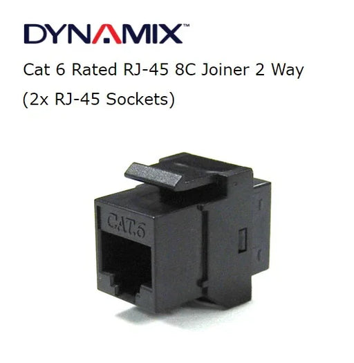 Dynamics Cat 6 Rated RJ-45 8C Joiner Coupler A-RJ45-C6N - LX2001 - Homewares, Outdoor, Phone Accessories, Cases, Speakers, Headphones + More -