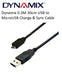 Dynamix 0.3M 30cm USB to MicroUSB Charge & Sync Cable C-U2AMICB-03 - LX2001 - Homewares, Outdoor, Phone Accessories, Cases, Speakers, Headphones + More -