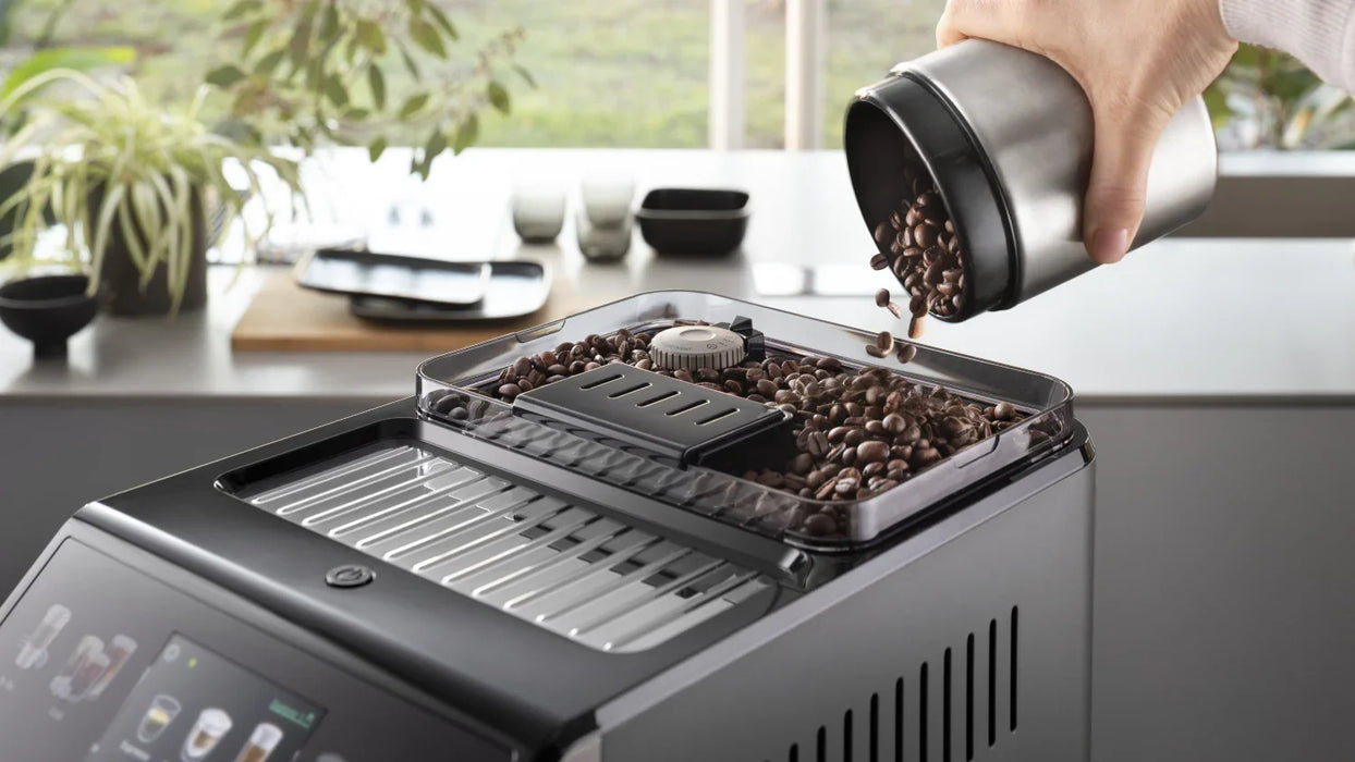 DeLonghi De'Longhi Eletta Explore Fully Atuomatic Coffee Machine Grey - LX2001 - Homewares, Outdoor, Phone Accessories, Cases, Speakers, Headphones + More -