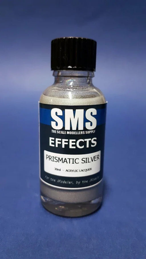 Air Brush paint 30ML EFFECTS PRISMATIC SILVER ACRYLIC lacquer - LX2001 - Homewares, Outdoor, Phone Accessories, Cases, Speakers, Headphones + More -