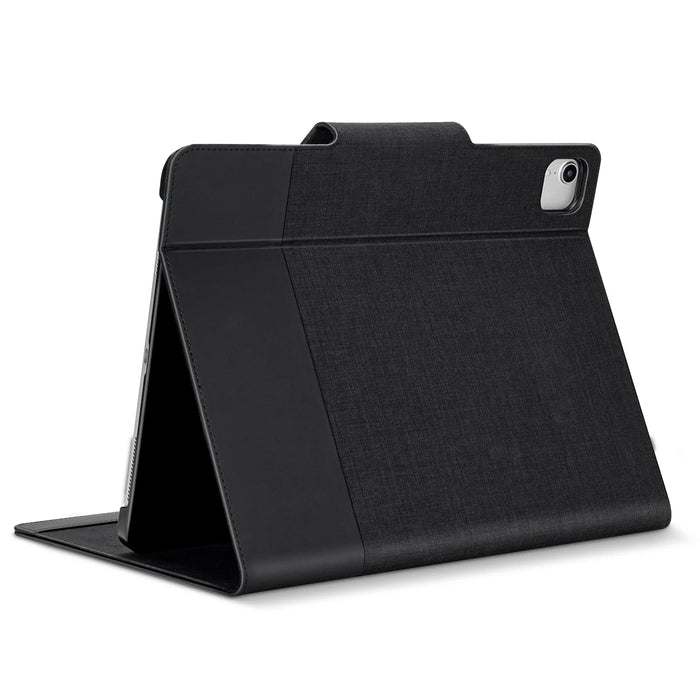 Bonelk Smart Fabric Folio for 12.9‑inch iPad Pro 4th Gen (Black/Blue) - LX2001 - Homewares, Outdoor, Phone Accessories, Cases, Speakers, Headphones + More -