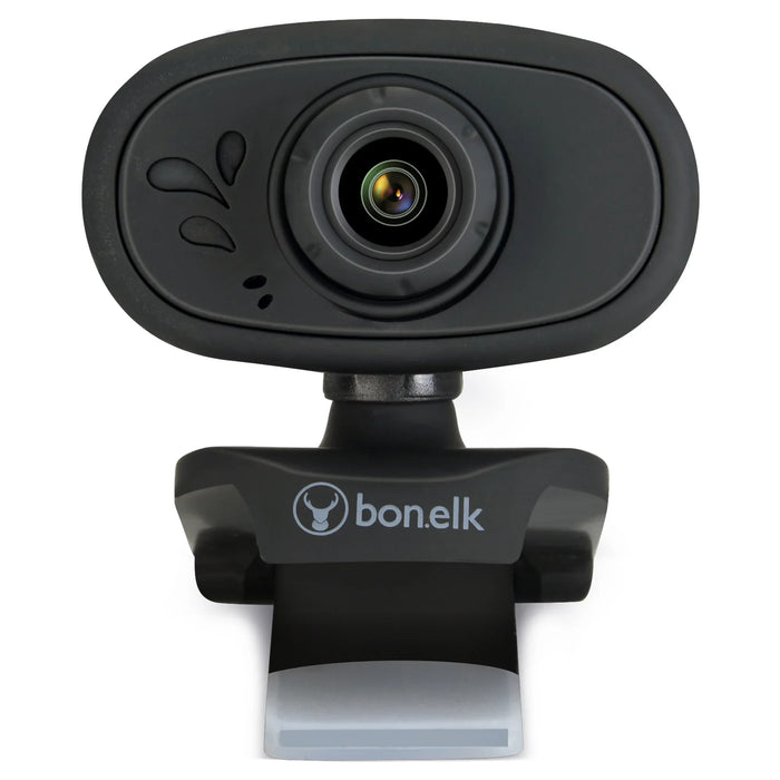 Bonelk USB Webcam, Clip On, 720p (Black) - LX2001 - Homewares, Outdoor, Phone Accessories, Cases, Speakers, Headphones + More -
