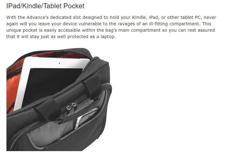 EVERKI 11.6" Advance Briefcase - Black EKB407NCH11 - LX2001 - Homewares, Outdoor, Phone Accessories, Cases, Speakers, Headphones + More -