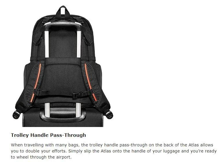 EVERKI Atlas Checkpoint Friendly Laptop Backpack - Black EKP121S15 - LX2001 - Homewares, Outdoor, Phone Accessories, Cases, Speakers, Headphones + More -