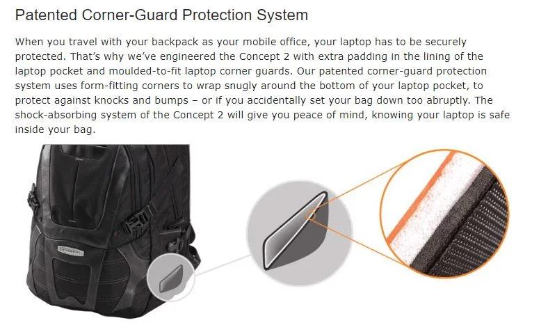 EVERKI Concept 2 Laptop Backpack upto 17.3" EKP133B - LX2001 - Homewares, Outdoor, Phone Accessories, Cases, Speakers, Headphones + More -