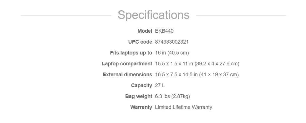 EVERKI Journey 16" Laptop Trolley EKB440 - LX2001 - Homewares, Outdoor, Phone Accessories, Cases, Speakers, Headphones + More -