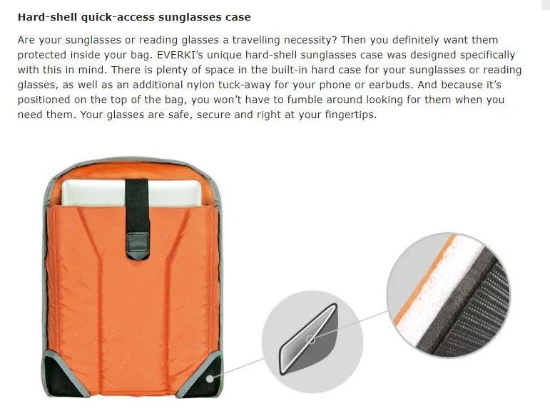 EVERKI Versa 2 Premium Travel Friendly 15' Laptop Backpack - Black EKP127B - LX2001 - Homewares, Outdoor, Phone Accessories, Cases, Speakers, Headphones + More -