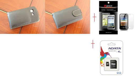 Samsung Galaxy Pocket Leather Case 4GB MicroSD - LX2001 - Homewares, Outdoor, Phone Accessories, Cases, Speakers, Headphones + More -