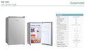 Euromaid 126 Litre Bar Fridge - Stainless - LX2001 - Homewares, Outdoor, Phone Accessories, Cases, Speakers, Headphones + More -