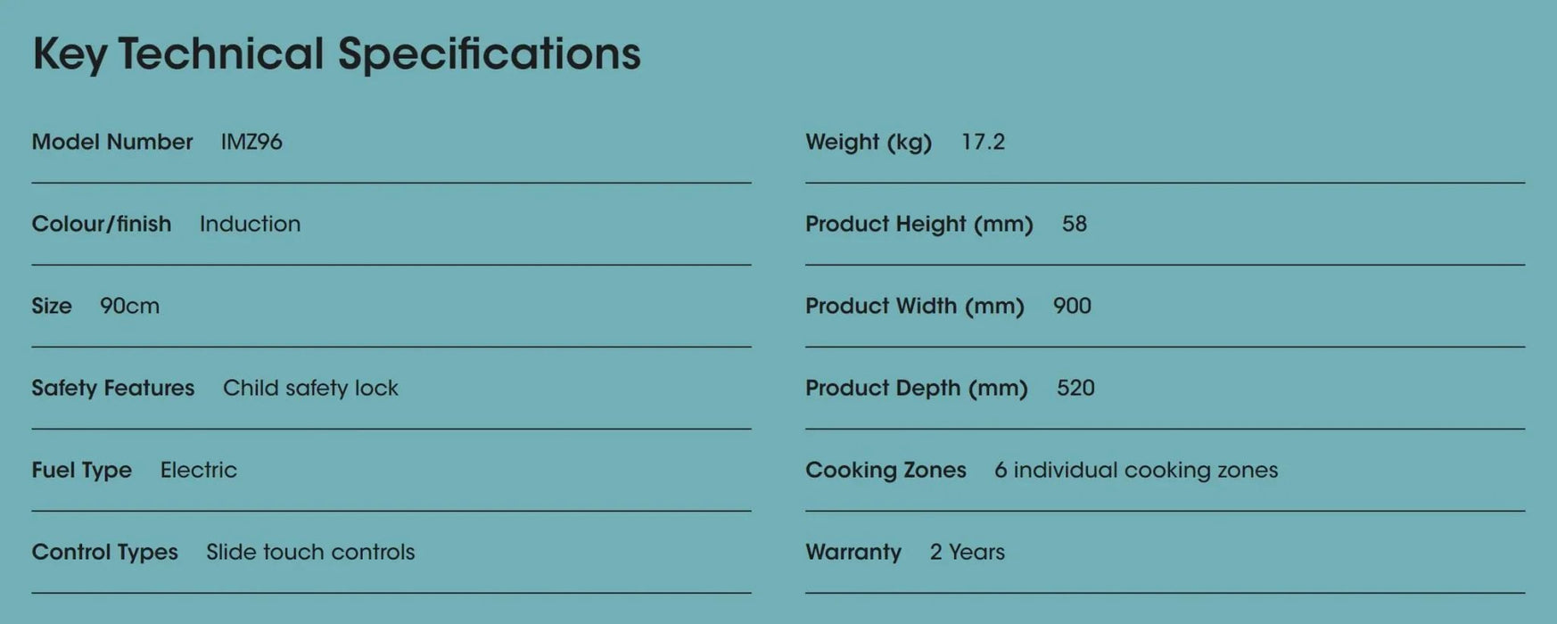 Euromaid 90cm Multi-Flex Induction Cooktop Hob - LX2001 - Homewares, Outdoor, Phone Accessories, Cases, Speakers, Headphones + More -