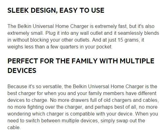 Belkin Wall Charger w Micro USB PC Cable Lightning - LX2001 - Homewares, Outdoor, Phone Accessories, Cases, Speakers, Headphones + More -