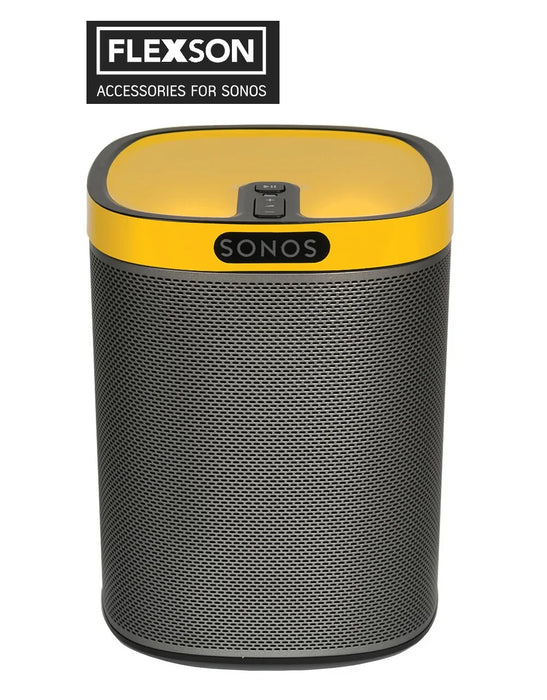 FLEXSON ColourPlay Skin for Sonos PLAY:1 - Play 1 - Yellow FLXP1CP1061 - LX2001 - Homewares, Outdoor, Phone Accessories, Cases, Speakers, Headphones + More -