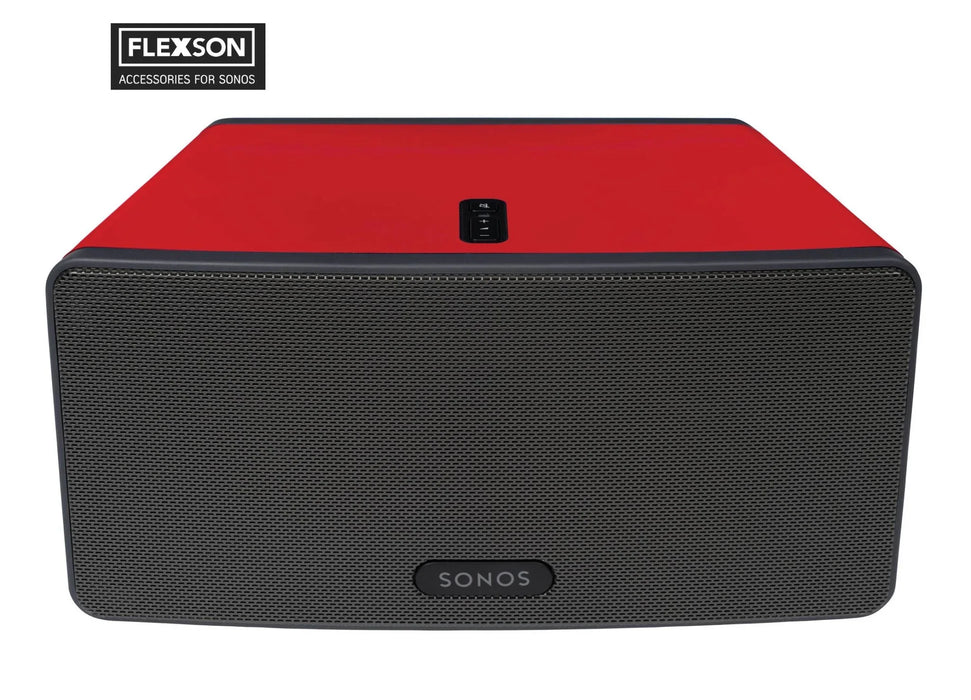 FLEXSON ColourPlay Skin for Sonos PLAY:3 / Play 3 - Racing Red Gloss FLXP3CP1031 - LX2001 - Homewares, Outdoor, Phone Accessories, Cases, Speakers, Headphones + More -