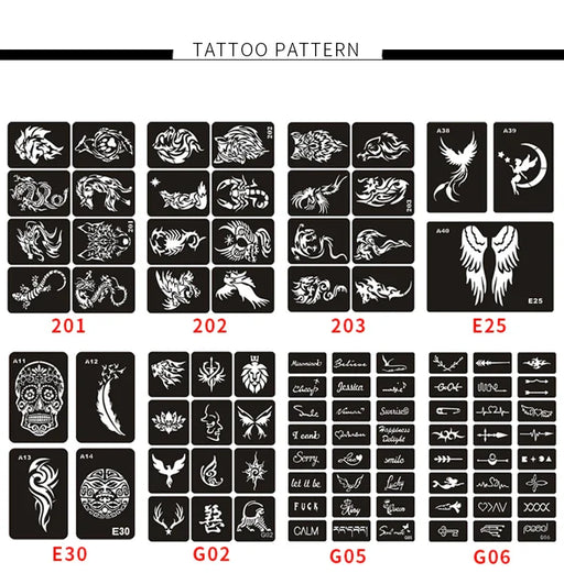 Formula Airbrush Waterproof Stencil Book 20Pg - LX2001 - Homewares, Outdoor, Phone Accessories, Cases, Speakers, Headphones + More -