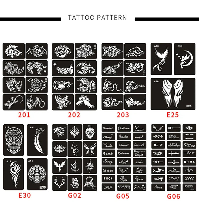 Formula Airbrush Waterproof Stencil Book 20Pg - LX2001 - Homewares, Outdoor, Phone Accessories, Cases, Speakers, Headphones + More -