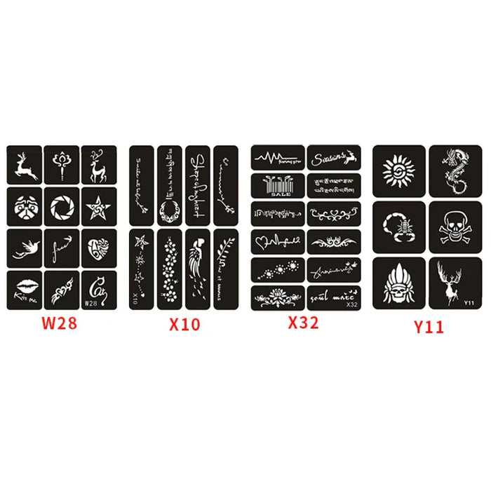 Formula Airbrush Waterproof Stencil Book 20Pg - LX2001 - Homewares, Outdoor, Phone Accessories, Cases, Speakers, Headphones + More -