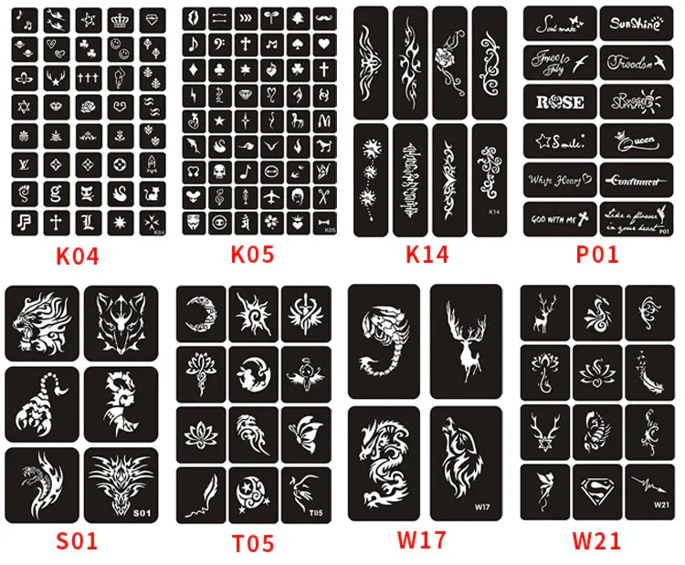 Formula Airbrush Waterproof Stencil Book 20Pg - LX2001 - Homewares, Outdoor, Phone Accessories, Cases, Speakers, Headphones + More -