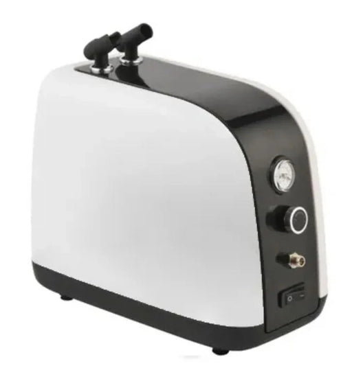 Formula air BRUSH COMPRESSOR 1/6HP WITH REGULATOR 0.4L TANK WHITE - LX2001 - Homewares, Outdoor, Phone Accessories, Cases, Speakers, Headphones + More -