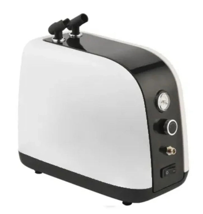 Formula air BRUSH COMPRESSOR 1/6HP WITH REGULATOR 0.4L TANK WHITE - LX2001 - Homewares, Outdoor, Phone Accessories, Cases, Speakers, Headphones + More -