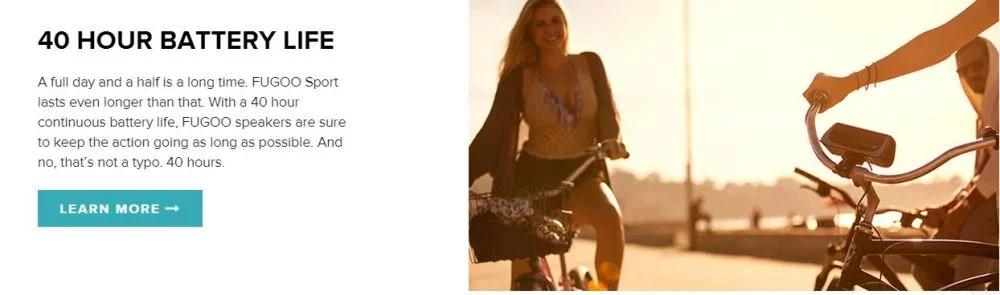 Fugoo Sport Bluetooth Speaker F6SPKG01AU - LX2001 - Homewares, Outdoor, Phone Accessories, Cases, Speakers, Headphones + More -