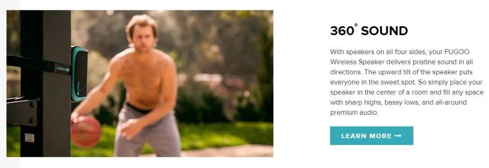 Fugoo Sport Bluetooth Speaker F6SPKG01AU - LX2001 - Homewares, Outdoor, Phone Accessories, Cases, Speakers, Headphones + More -