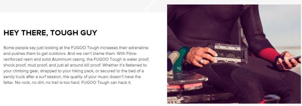 Fugoo Tough Jacket F6JTFKS01 - LX2001 - Homewares, Outdoor, Phone Accessories, Cases, Speakers, Headphones + More -