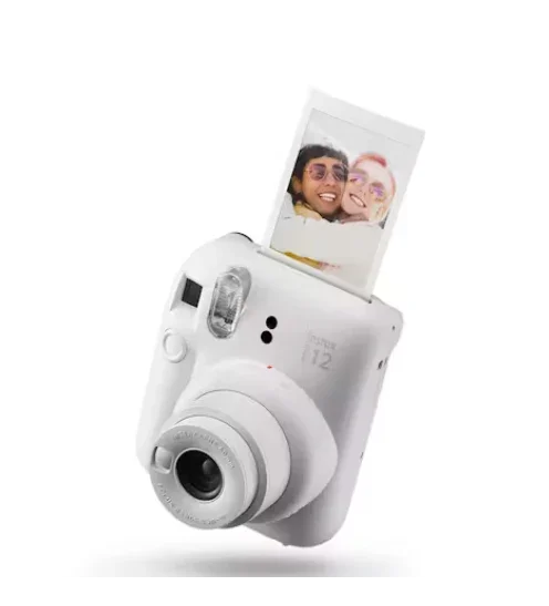 Fujifilm Instax Mini 12 Camera - Clay White - LX2001 - Homewares, Outdoor, Phone Accessories, Cases, Speakers, Headphones + More -