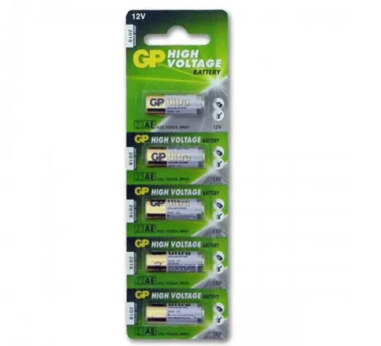 GP Alkaline Battery Batteries A23 LR23A 12V - 5 Pack GP23ABP1 - LX2001 - Homewares, Outdoor, Phone Accessories, Cases, Speakers, Headphones + More -