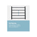Goldair Straight Round Towel Rail Warmer 5 Bar Black - LX2001 - Homewares, Outdoor, Phone Accessories, Cases, Speakers, Headphones + More -
