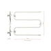 Goldair Select Heated Towel Rail 4 Bar White - LX2001 - Homewares, Outdoor, Phone Accessories, Cases, Speakers, Headphones + More -