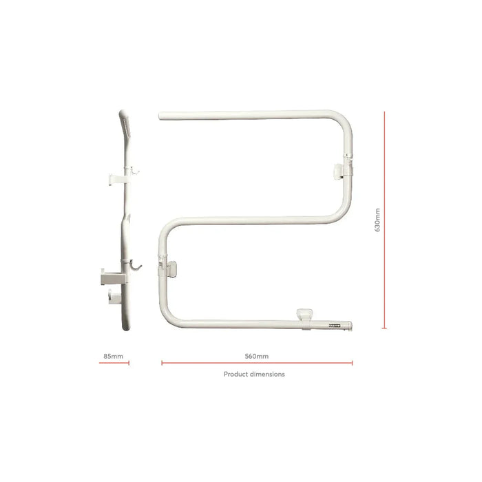 Goldair Select Heated Towel Rail 3 Bar White - LX2001 - Homewares, Outdoor, Phone Accessories, Cases, Speakers, Headphones + More -