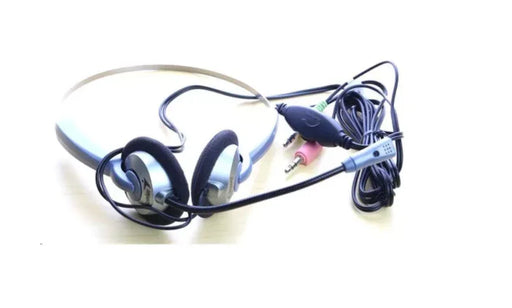 Genius Lightweight Headset w/ Microphone HS-02B - LX2001 - Homewares, Outdoor, Phone Accessories, Cases, Speakers, Headphones + More -