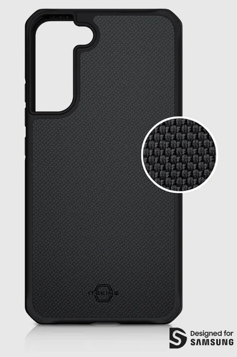 ITSKINS Samsung S22+ S22 Plus Case Mag Ballistic Black - LX2001 - Homewares, Outdoor, Phone Accessories, Cases, Speakers, Headphones + More -