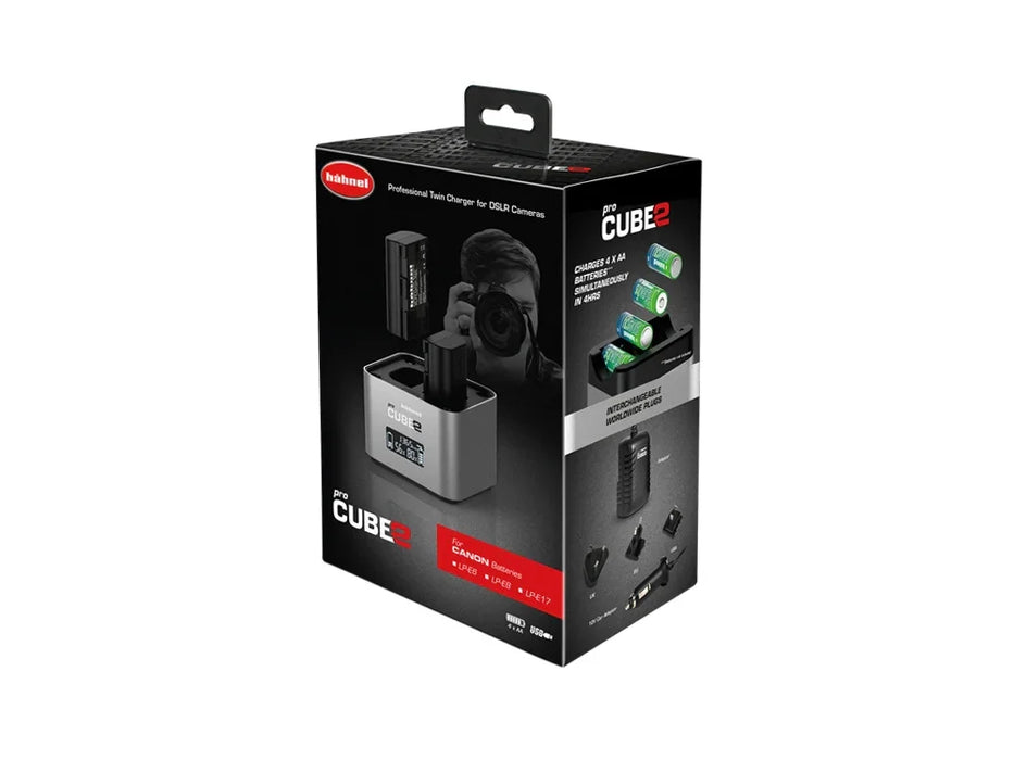HAHNEL ProCube 2 Twin DSLR Charger for Canon Cameras HN1000570_2 1000 570.0 - LX2001 - Homewares, Outdoor, Phone Accessories, Cases, Speakers, Headphones + More -