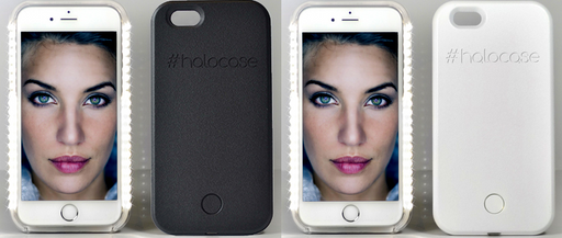 HALO CASE LED SELFIE CASE FOR IPHONE 6 6S PROFILE PIC