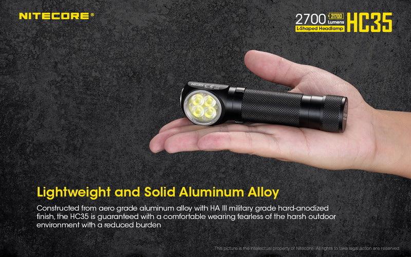 Nitecore L-SHAPED Headlamp Head Lamp - LX2001 - Homewares, Outdoor, Phone Accessories, Cases, Speakers, Headphones + More -