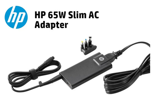 HP 65W Slim AC Adapter - 65 W Output Power - 5 V DC Output Voltage H6Y82AA - LX2001 - Homewares, Outdoor, Phone Accessories, Cases, Speakers, Headphones + More -