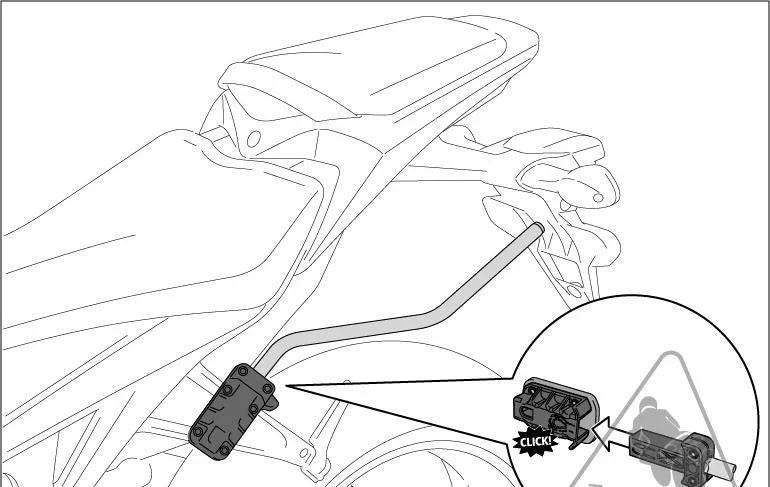 SW - MOTECH BLAZE PANNIERS SPACER BAR. MUST USE HIGH BAGS CB1000R 09-18 - LX2001 - Homewares, Outdoor, Phone Accessories, Cases, Speakers, Headphones + More -