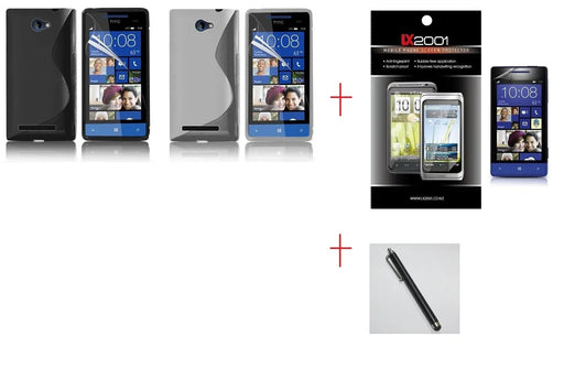 HTC Windows Phone 8S Case + Stylus + SP - LX2001 - Homewares, Outdoor, Phone Accessories, Cases, Speakers, Headphones + More -