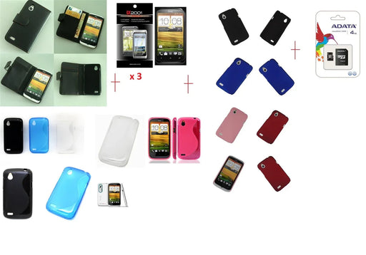 HTC Desire X Cases x 3 COmBo 4GB MicroSD - LX2001 - Homewares, Outdoor, Phone Accessories, Cases, Speakers, Headphones + More -