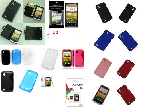 HTC Desire X Cases x 3 COmBo 8GB MicroSD - LX2001 - Homewares, Outdoor, Phone Accessories, Cases, Speakers, Headphones + More -
