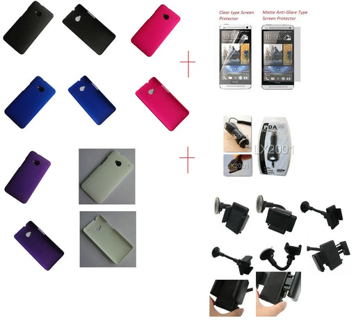 HTC One m7 Case Car Kit Holder Car Charger - LX2001 - Homewares, Outdoor, Phone Accessories, Cases, Speakers, Headphones + More -