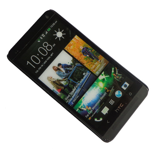 HTC ONE M7 Leather Gel Hard Case Screen Protector