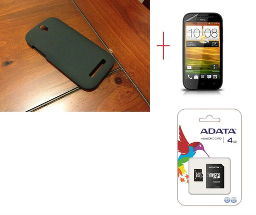 HTC One SV Hard Rubber Case 4GB MicroSD Card SP - LX2001 - Homewares, Outdoor, Phone Accessories, Cases, Speakers, Headphones + More -