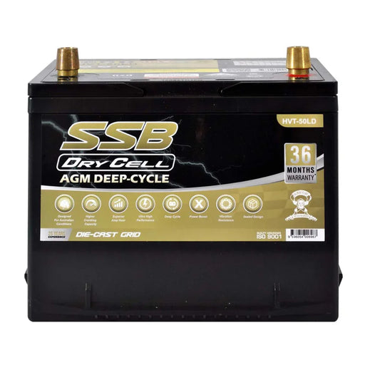 Automotive Battery Agm Deep Cycle 12V 12Ah 600Cca By Ssb Ultra High Performance - LX2001 - Homewares, Outdoor, Phone Accessories, Cases, Speakers, Headphones + More -