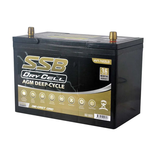 Automotive Battery Agm Deep Cycle 12V 12Ah 780Cca By Ssb Ultra High Performance - LX2001 - Homewares, Outdoor, Phone Accessories, Cases, Speakers, Headphones + More -