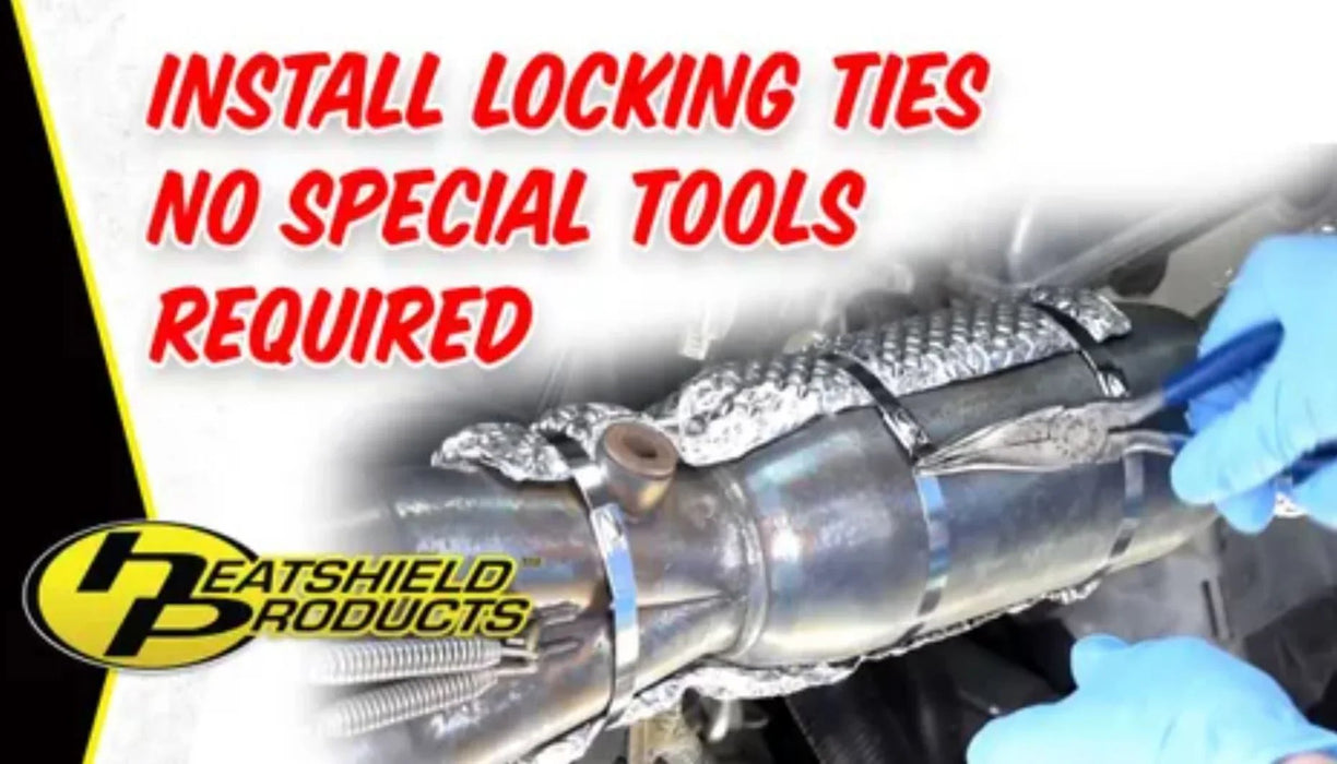 Heatshield THERMAL TIES 5/16" X 10" - 6 PACK - 250MM - LX2001 - Homewares, Outdoor, Phone Accessories, Cases, Speakers, Headphones + More -