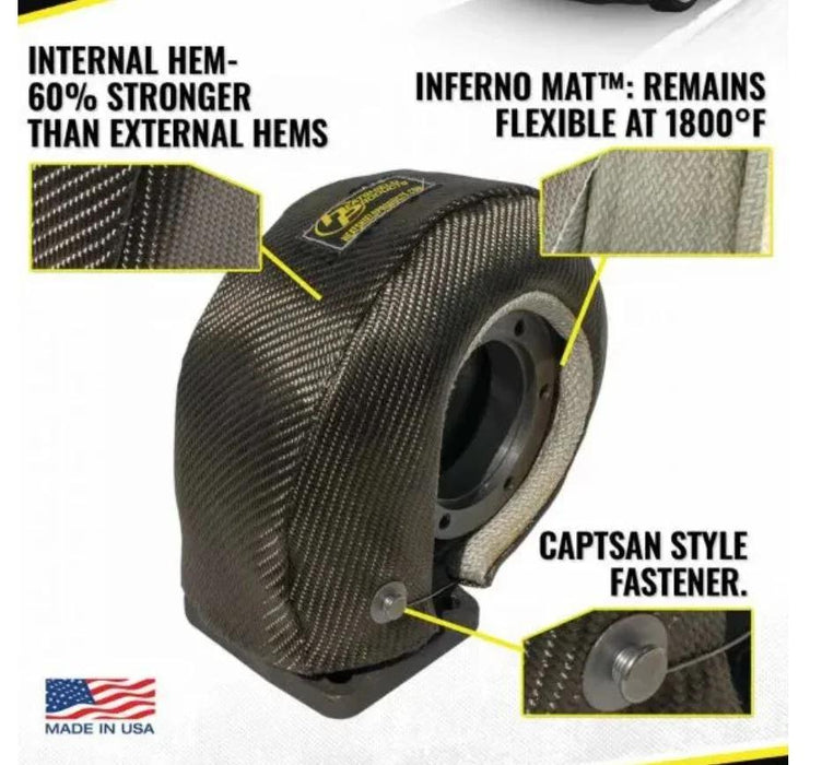 Heatshield Products Turbocharger T4 Lava Turbo Shield 300074 - LX2001 - Homewares, Outdoor, Phone Accessories, Cases, Speakers, Headphones + More -
