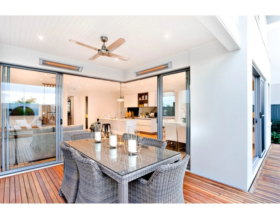 Heatstrip Heat Strip Infrared Intense Indoor Outdoor Heater 2200W - White - LX2001 - Homewares, Outdoor, Phone Accessories, Cases, Speakers, Headphones + More -