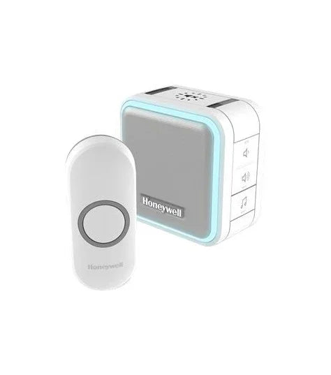 Honeywell Wireless Portable 150m Doorbell w/ Halo Light HONDC515NA - LX2001 - Homewares, Outdoor, Phone Accessories, Cases, Speakers, Headphones + More -